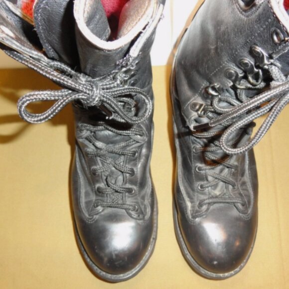 USN U.S. NAVY sz10.5 LEATHER MILITARY TACTICAL COLD WX GORE-TEX BOOTS LD 6790 main image 7